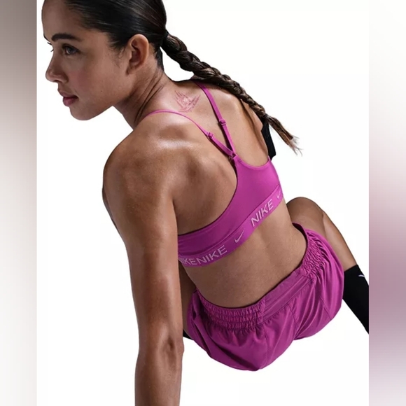 Nike Indy Light-Support Adjustable Sports Bra Size M - Picture 3 of 7